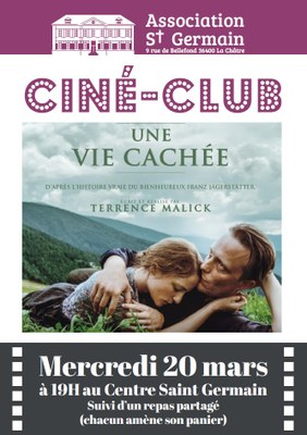 La Châtre - Ciné-Club - 20/03/2024 - 19h